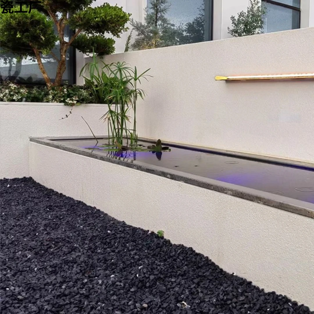 庭院地砖室外石英砖露台瓷砖户外仿古砖防滑砖别墅院子生态地铺石