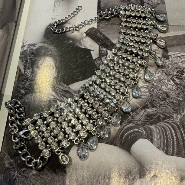 合金项链 【Seven】珠珠水钻多层项链