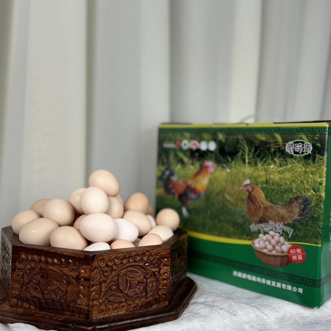达孜唐嘎纯散养藏鸡蛋60枚