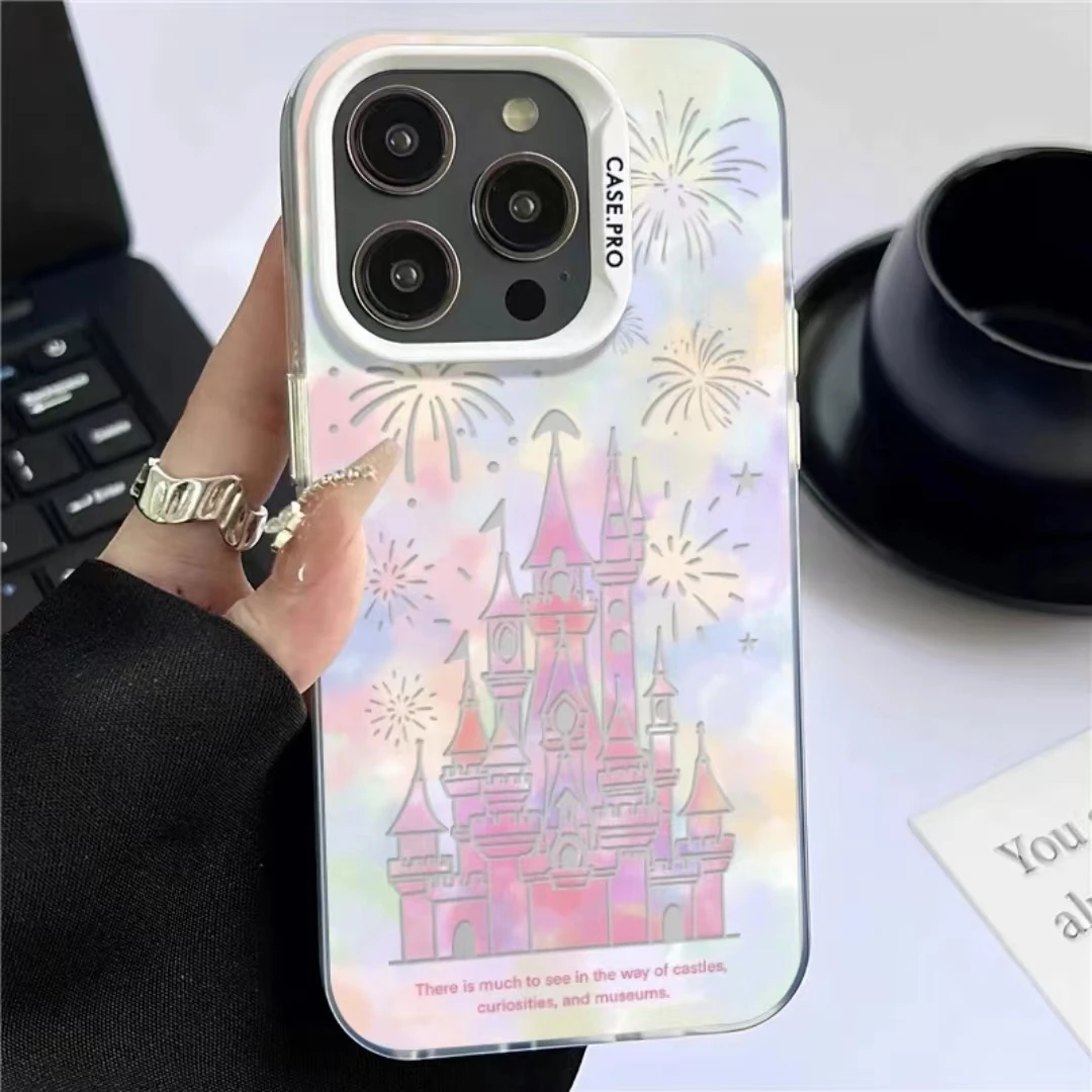 新年梦幻城堡元气苹果15手机壳iPhone14Promax少女13颜值12高级感