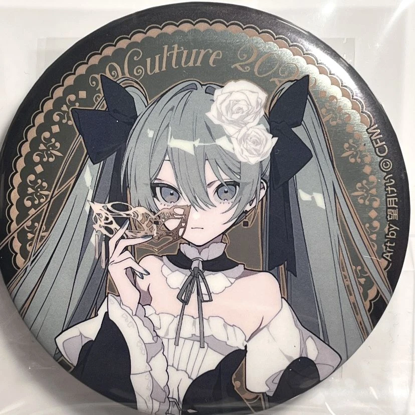 新款初音未来望月吧唧Miku39culture自制徽章望月葱绝美吧唧