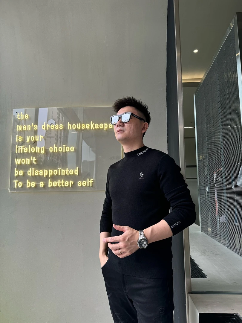 CNZ奢品-2024秋冬季新款休闲时尚男士羊毛衫-LU-6688