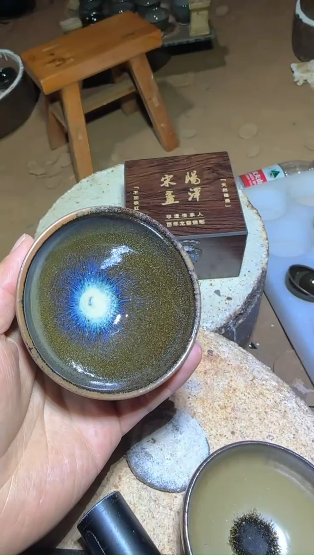 【闪购商品】玻璃茶盏柴烧