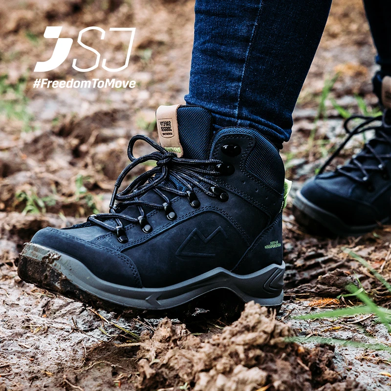 SJ LEGEND 防水登山鞋高帮中帮冬季户外鞋男士户外鞋户外运动