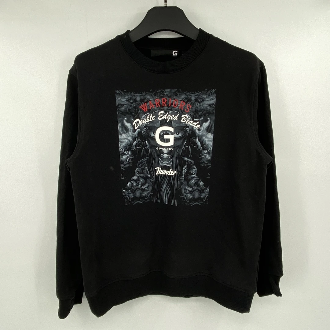 99新 Givenchy/纪梵希 人像字母印花卫衣