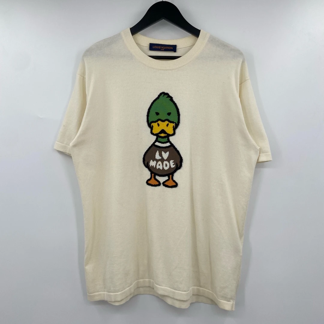 99新 LouisVuitton/路易威登 nigo联名鸭子短袖 L叶子324