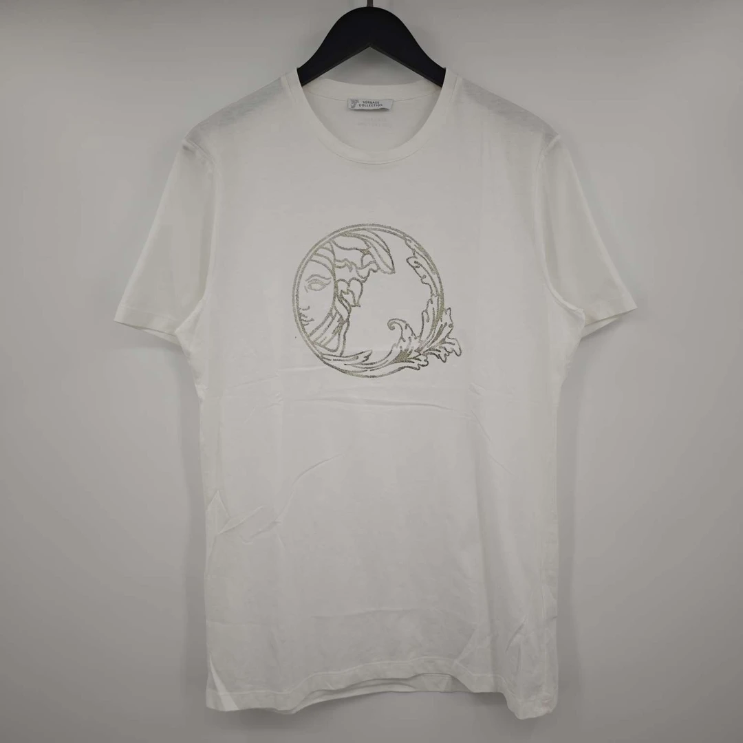 99新 Versace/范思哲 半脸美杜莎短袖 M G-叶子095