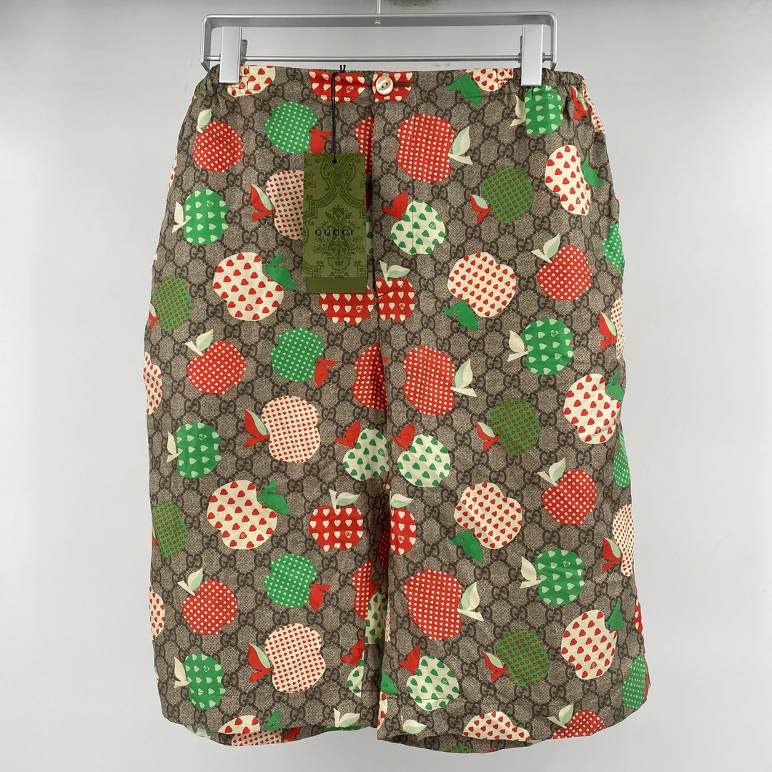 全新未使用 GUCCI/古驰 满印水果短裤Z2310220008