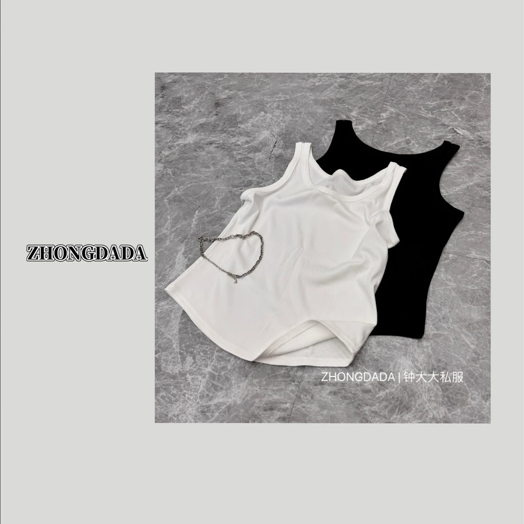 ZHONG大大【】2024冬款磨毛打底背心显瘦百搭休闲无袖上衣515*