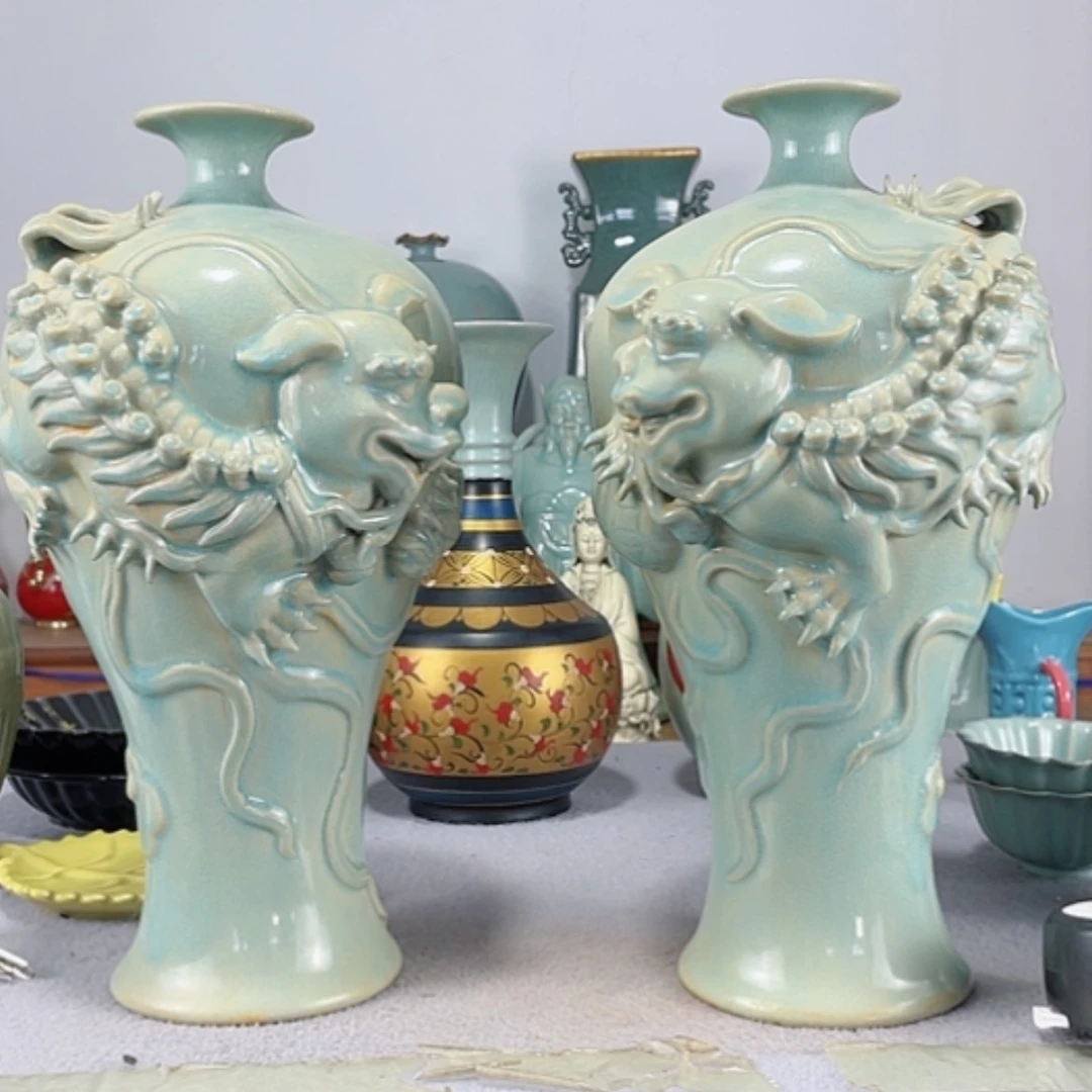 【闪购商品】摆件幽**雅五大名窑八大瓷