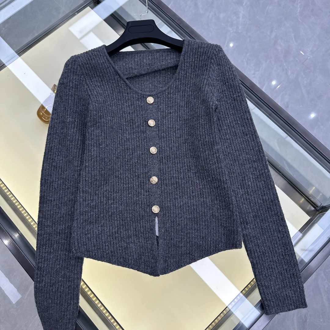 S210-[LONG-NA轻奢严选] 设计感小众宽松开衫上衣