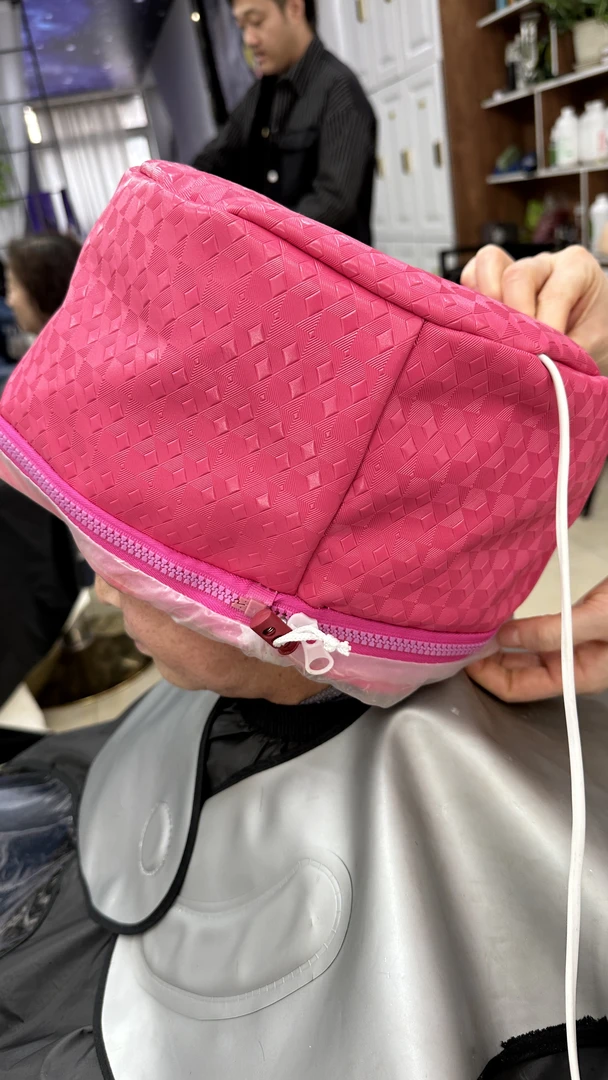 （小徐同学严选）高级皮革电热帽恒温加热烫不焦加长线定制版