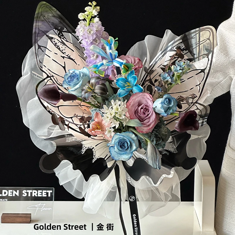 【喜花艺】造型纸OPP水晶碟 50*70CM/56CM/20套/40套 花束包装纸