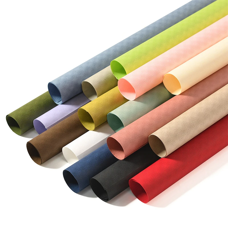 【喜花艺】立体压纹双面海棠纹透影纸 39*53CM/15张/包 花束包装纸