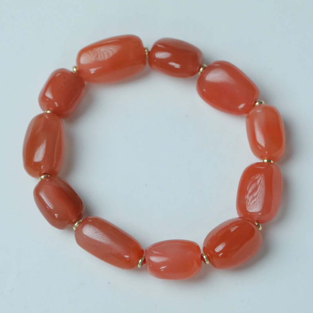 南红手串 匡式珠宝 南红随型手串14mm BYL-NHY117(多样性发一)