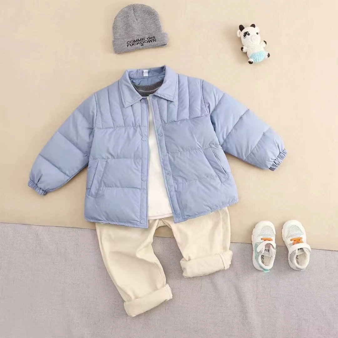 男女小童波浪羽绒内胆