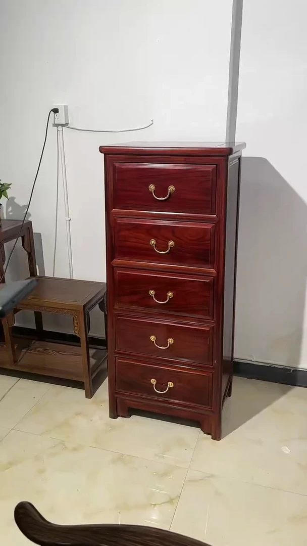 【闪购商品】花梨木类成套家具斗柜尺寸 长50 宽40 高120CM