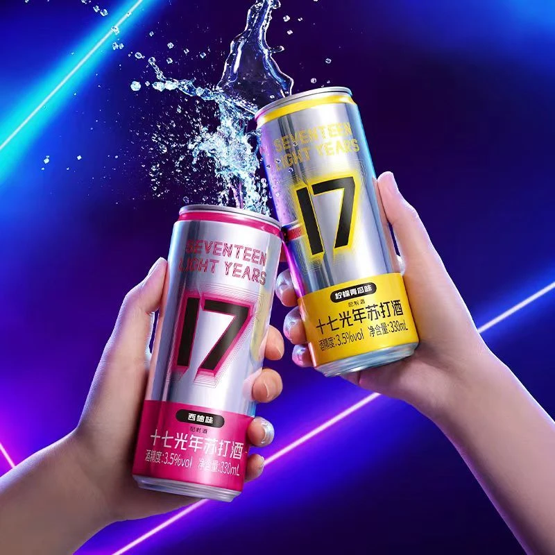 17光年苏打酒（西柚味）330ml/罐