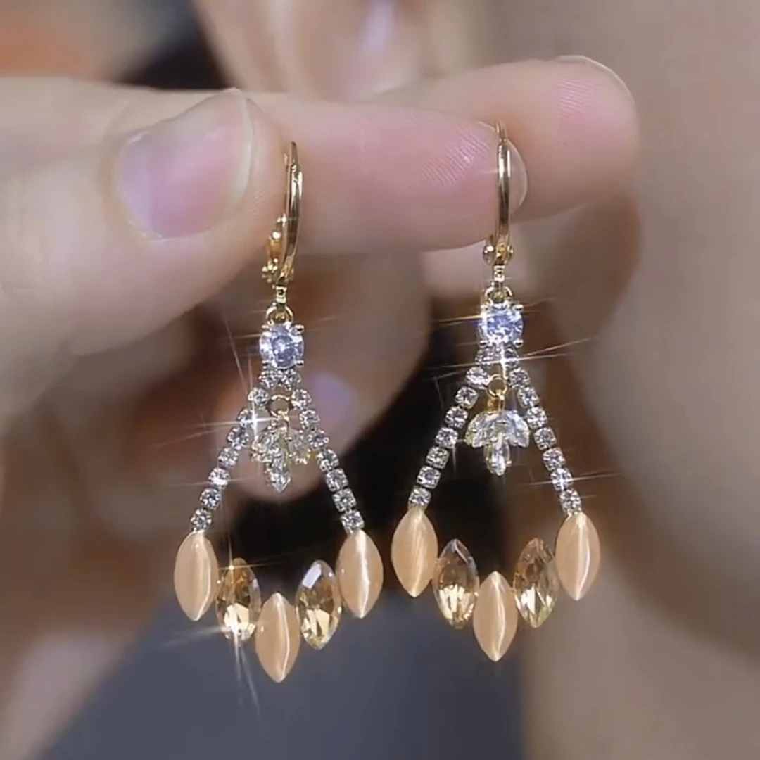 铜合金耳饰 【气质佳人】时尚气质百搭耳环