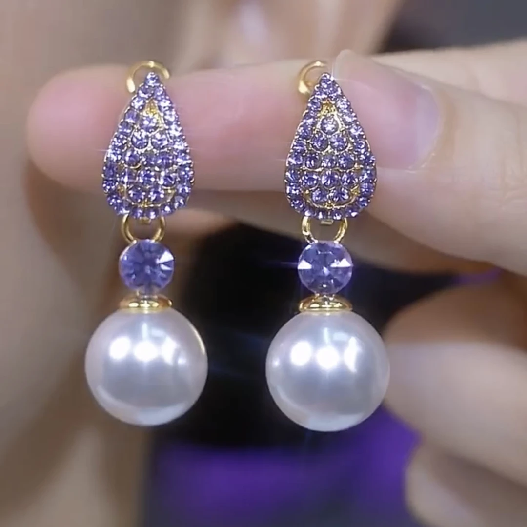 铜合金耳饰 【一叶知秋】时尚气质百搭耳环