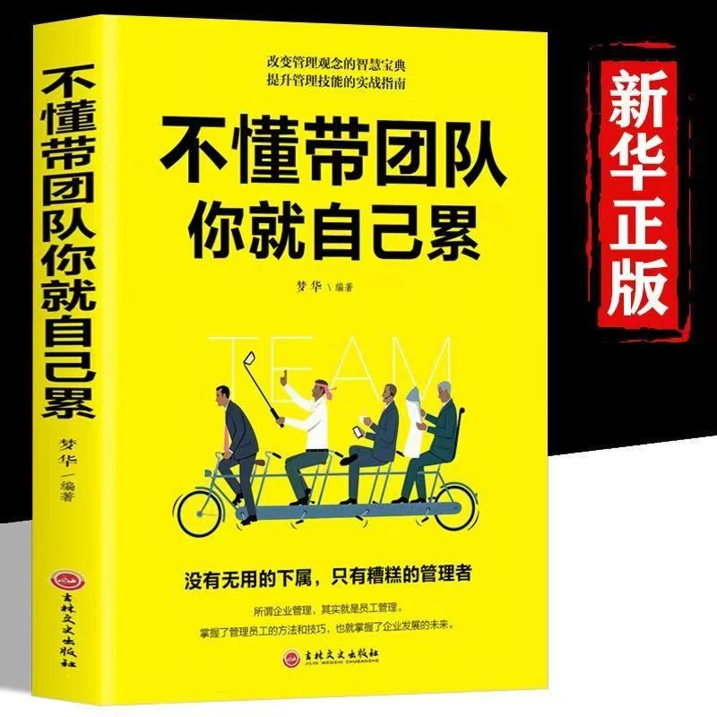 不懂带团队你就自己累企业管理类书籍管理学管理者正版领导提升