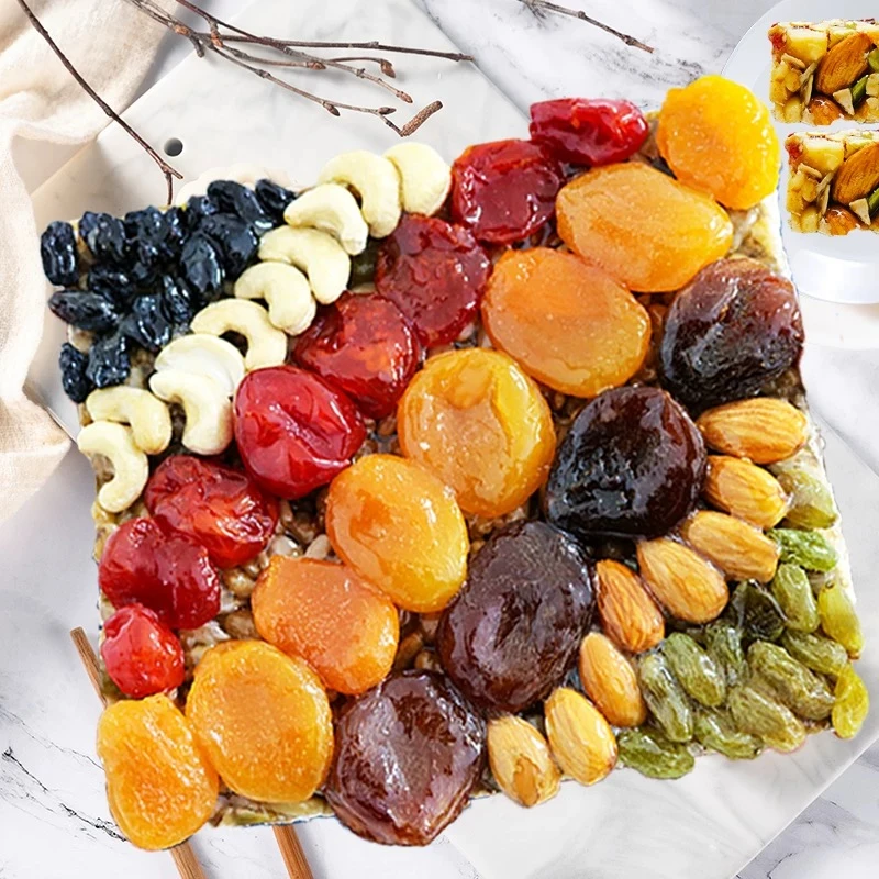 疆瀚新疆传统大块切糕500g玛仁糖传统手工制作食品营养美味健康