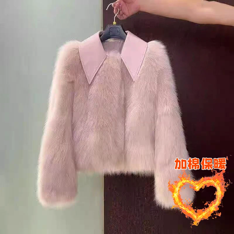 清 轻奢秋冬年轻时尚新款小香风外套加厚显瘦气质百搭上衣外套