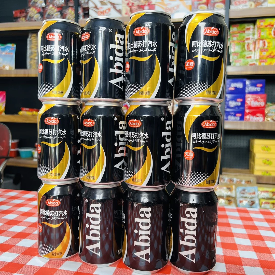 Abida 无糖苏打水气泡饮 330ml* 12罐