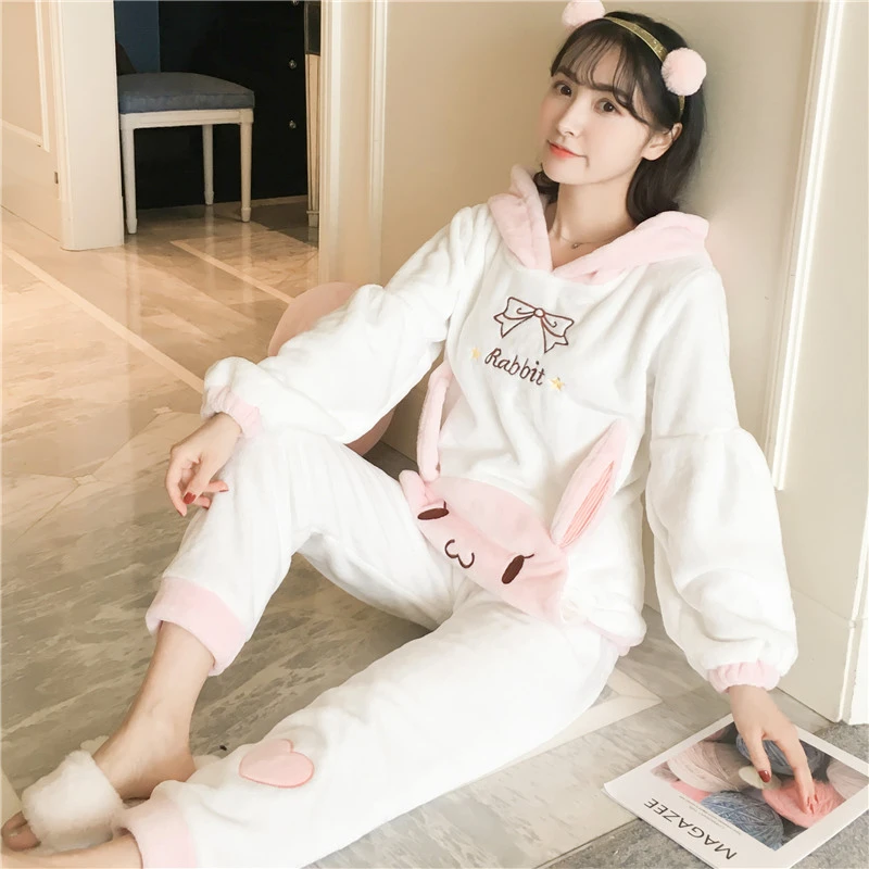 睡衣女冬高级感网红爆款加绒冬款加厚2025年新款冬季洋气时尚可爱