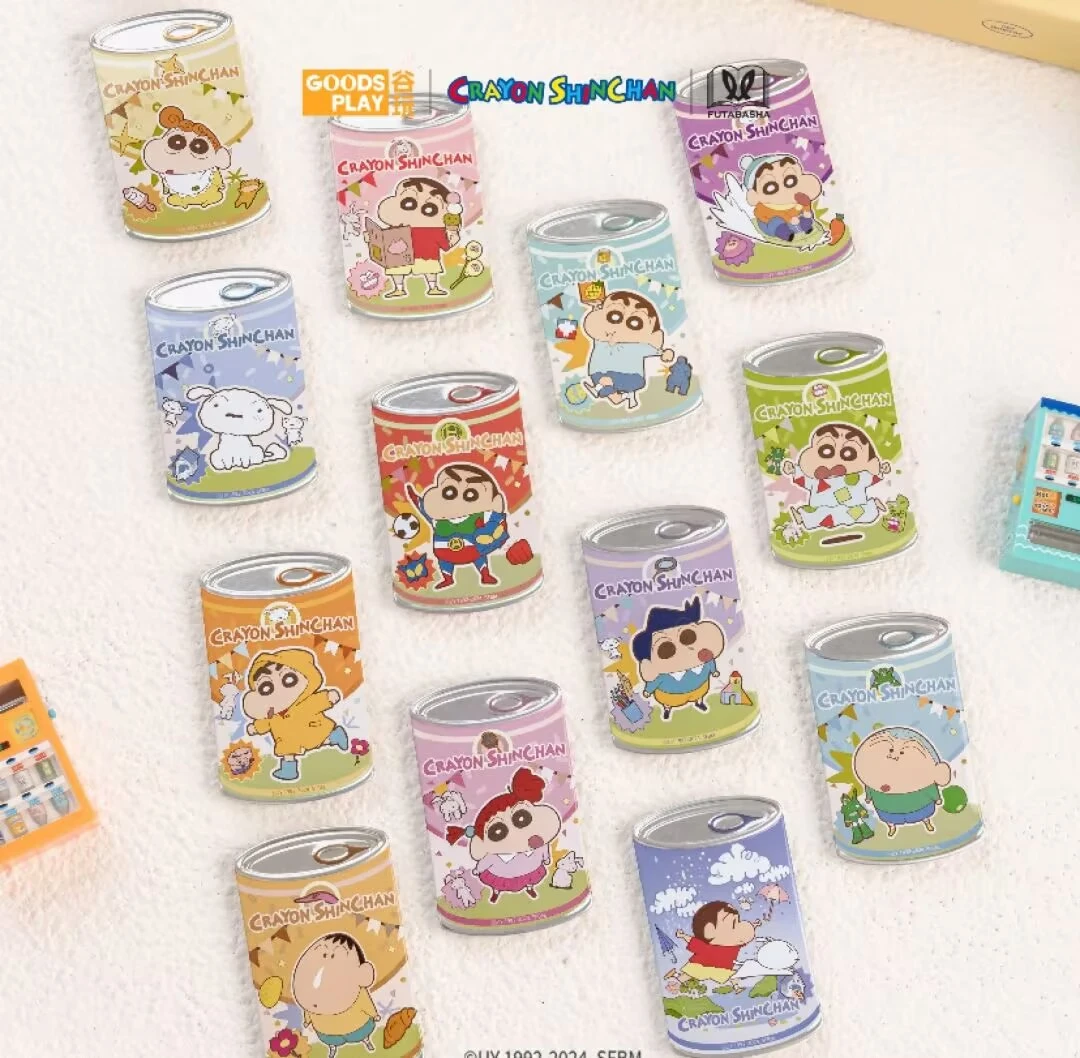 蜡笔小新迷你罐头徽章