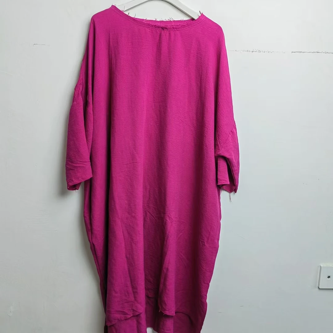 【流浪记】S33红色长款T恤