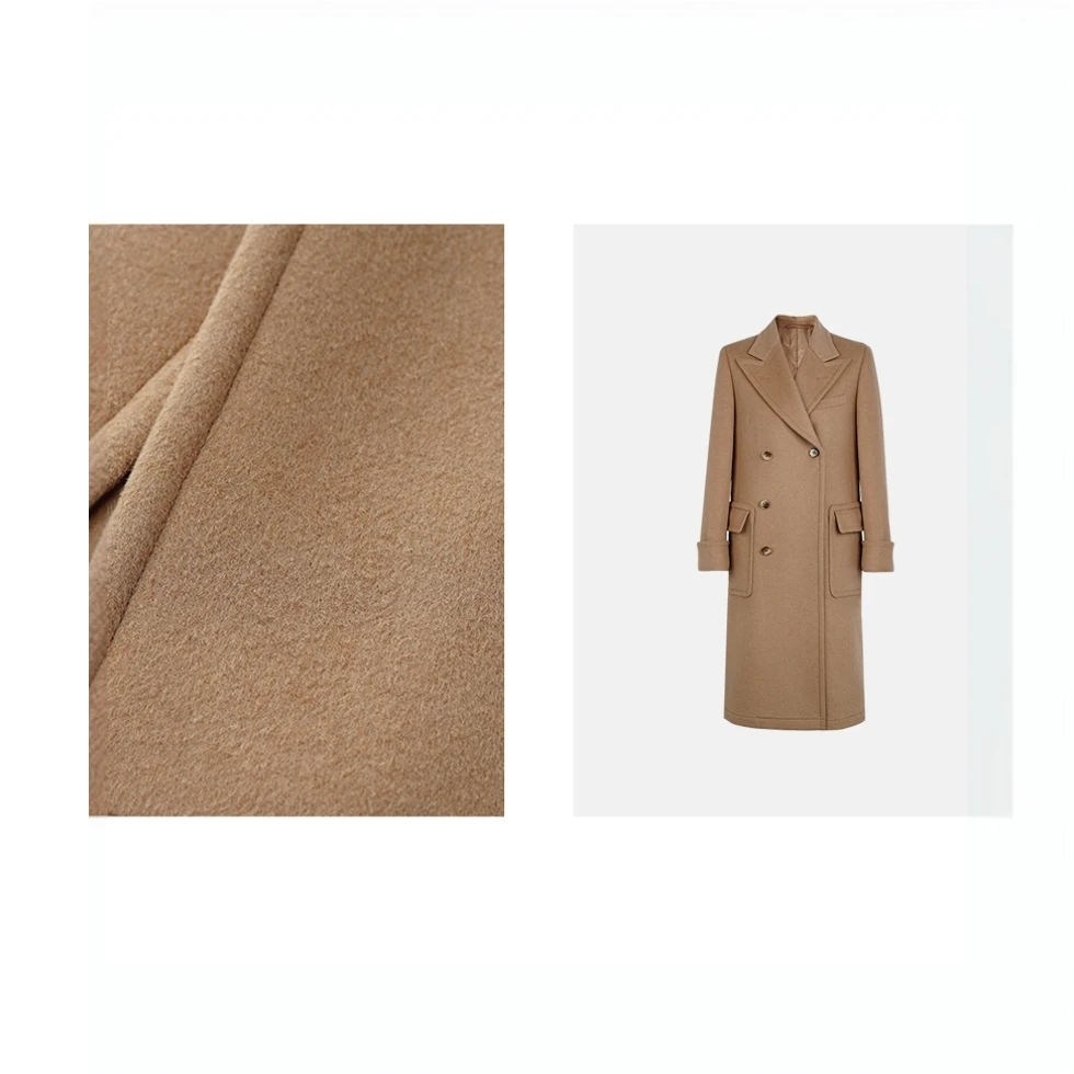 SHIIEELL【港岛日落】绵羊毛长款大衣女Z2275