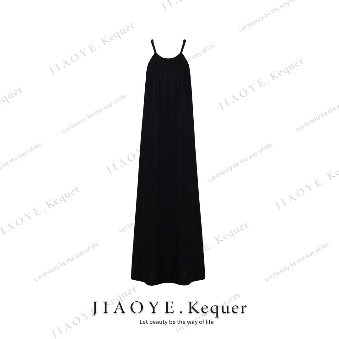 （吊带）抹胸春夏超显瘦连衣裙气质风 W7567