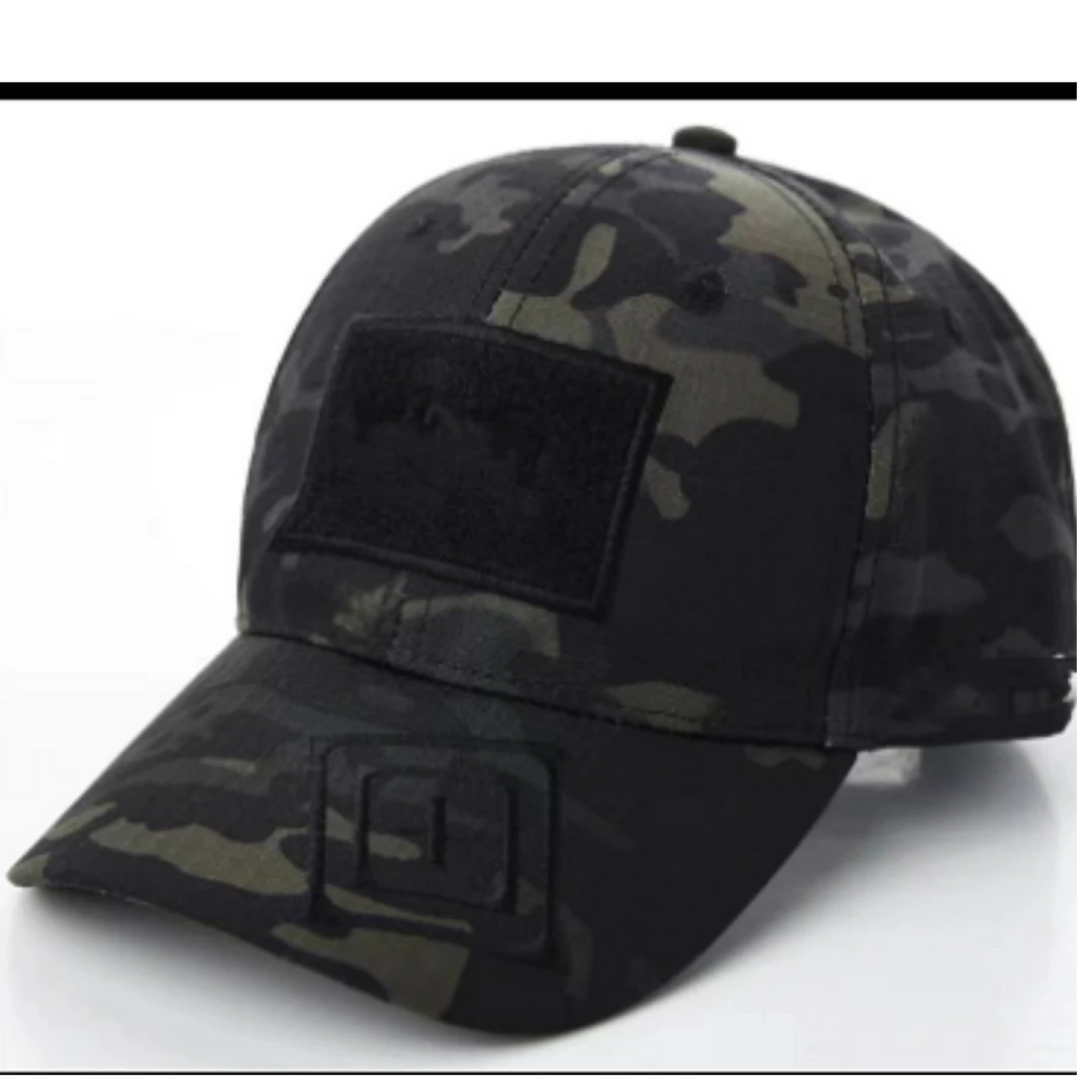 棒球帽魔术贴刺绣户外运动遮阳作训帽