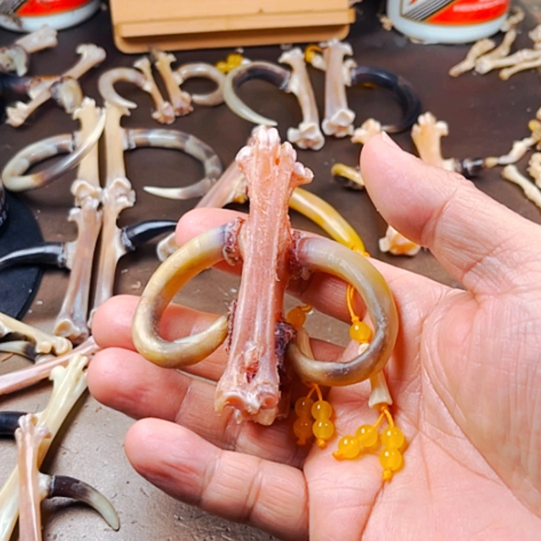 【闪购商品】一*海创意文玩鸡蹬子一对