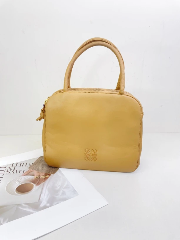 95新 LOEWE/罗意威 饭盒手提包 斜挎包