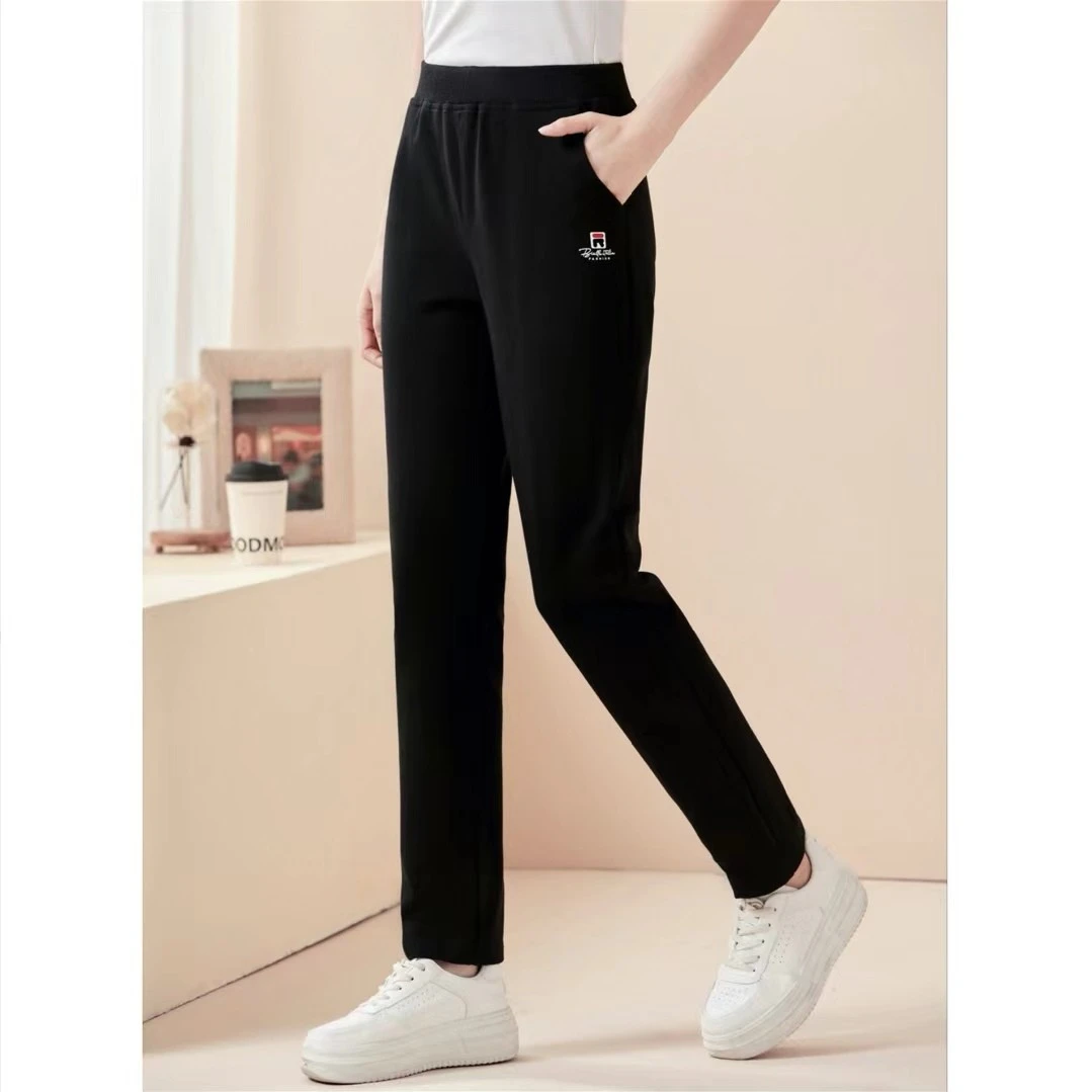 3202#新款罗马运动休闲百搭散腿女裤