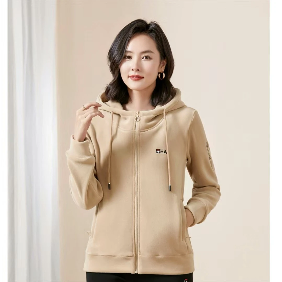 2050#新款奥利绒连帽保暖休闲运动外套上衣冬装冬天