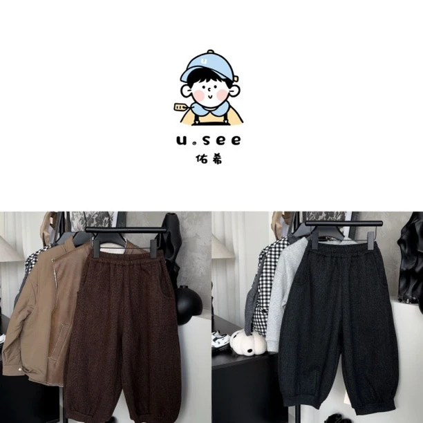 24秋冬季韩版儿童宽松巨好穿休闲百搭束脚裤