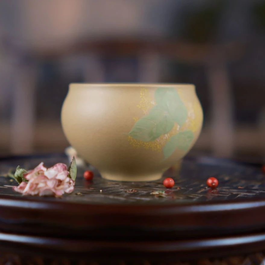 观一茶堂| 宜兴紫砂三千集手工·24本山段桂花香炉250ml