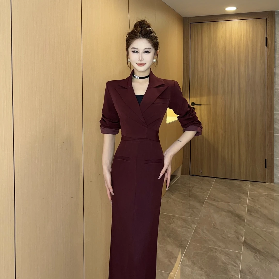 【MD·宵夜】2024秋季新款轻奢时尚休闲设计师显瘦气质女款套装