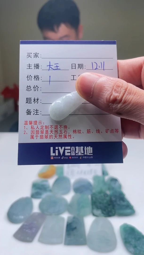 【闪购商品】翡翠颈饰未镶嵌