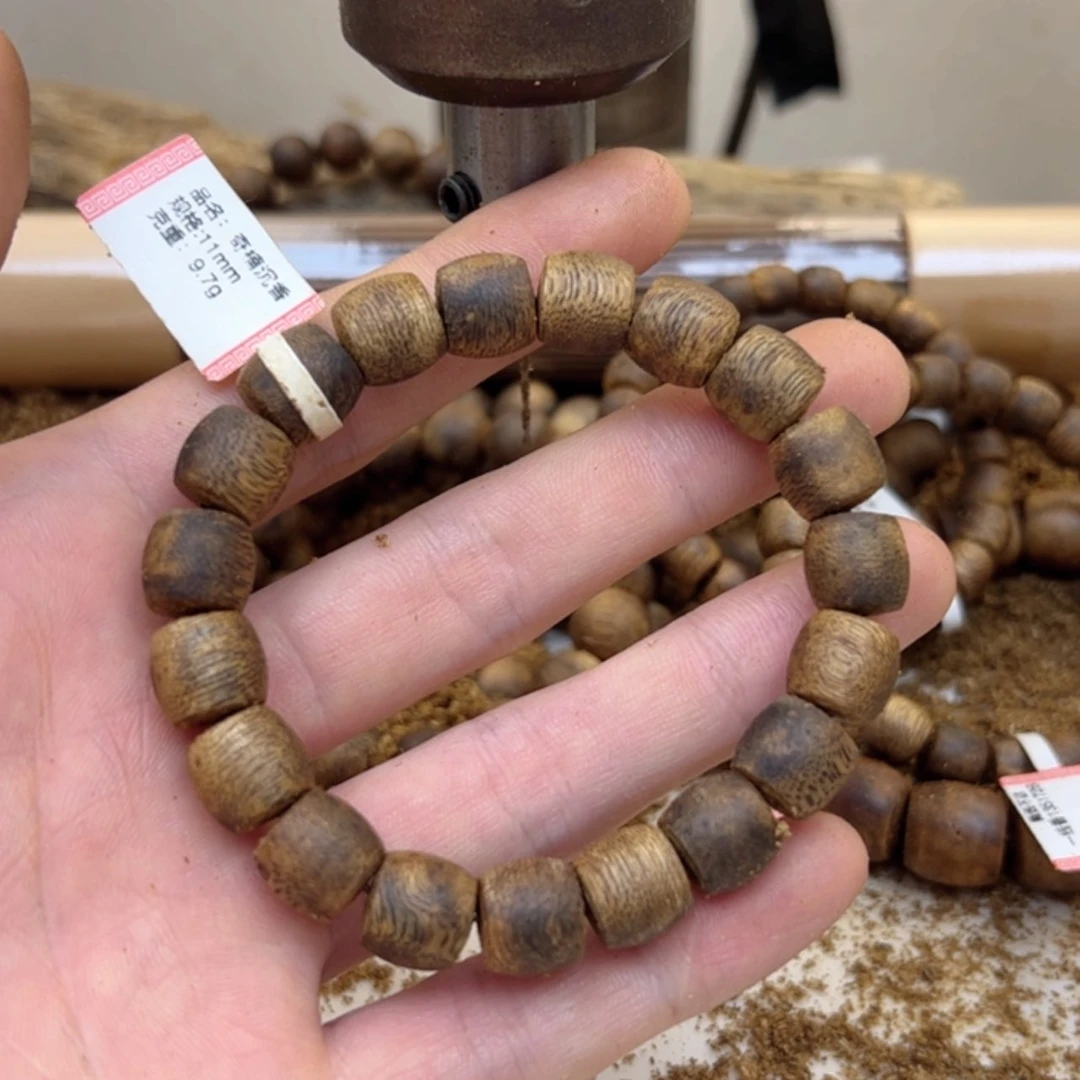 【闪购商品】沉香手串沉香手串11mm鼓珠
