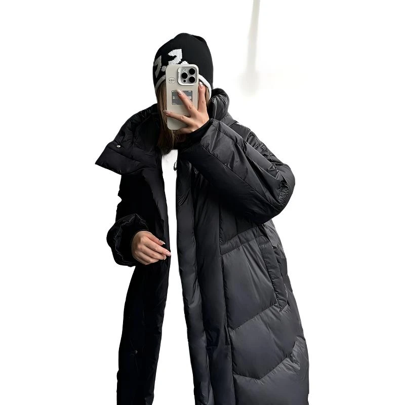 新疆包邮长款秋冬御寒保暖羽绒服1516