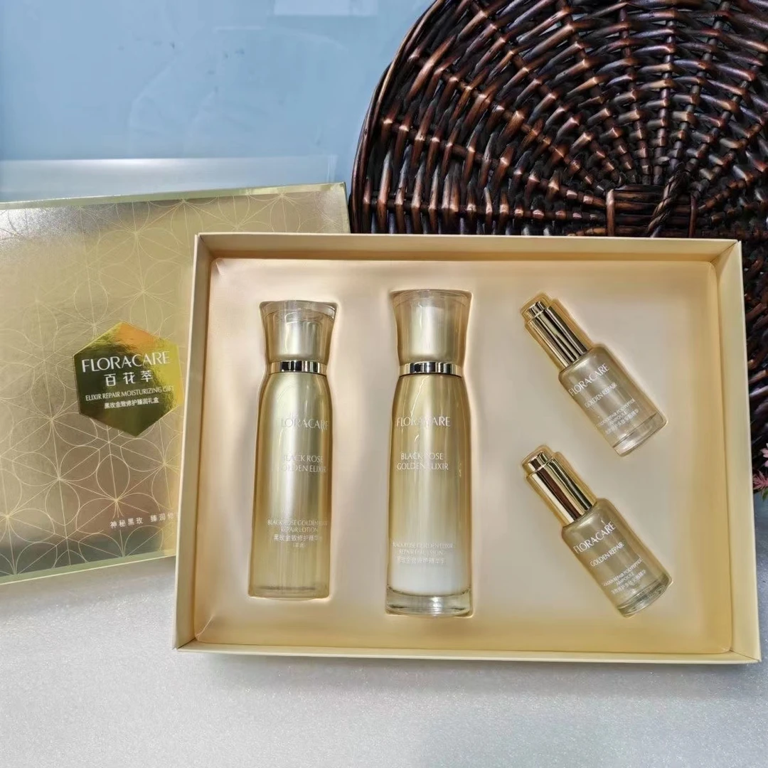 FLORACARE/百花萃黑玫金致修护臻润礼盒