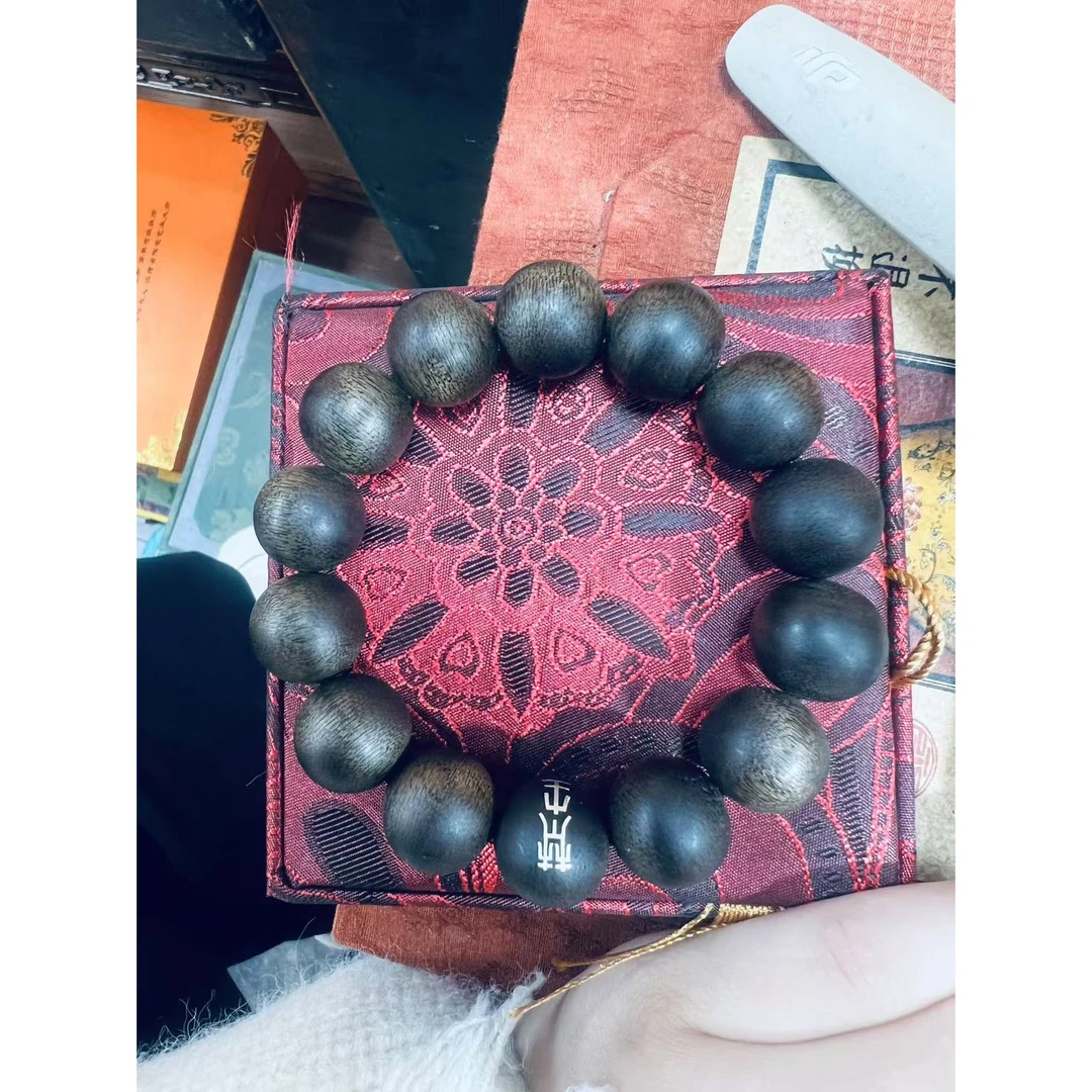 【闪购商品】凡尘芽庄矿化白奇楠天然野沉香附带木盒1.6油木屑10.23