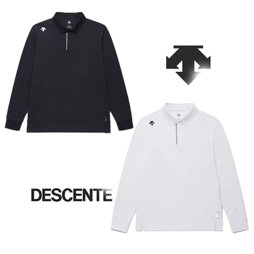 DESCENTE/迪桑特秋冬新款男女运动舒适长袖T恤POLO SP323UPL81/21