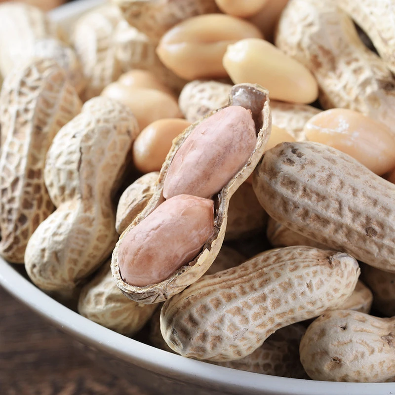 【龙岩水煮花生】蒜味红衣咸干白晒花生不脆嚼劲馋嘴咸香美味