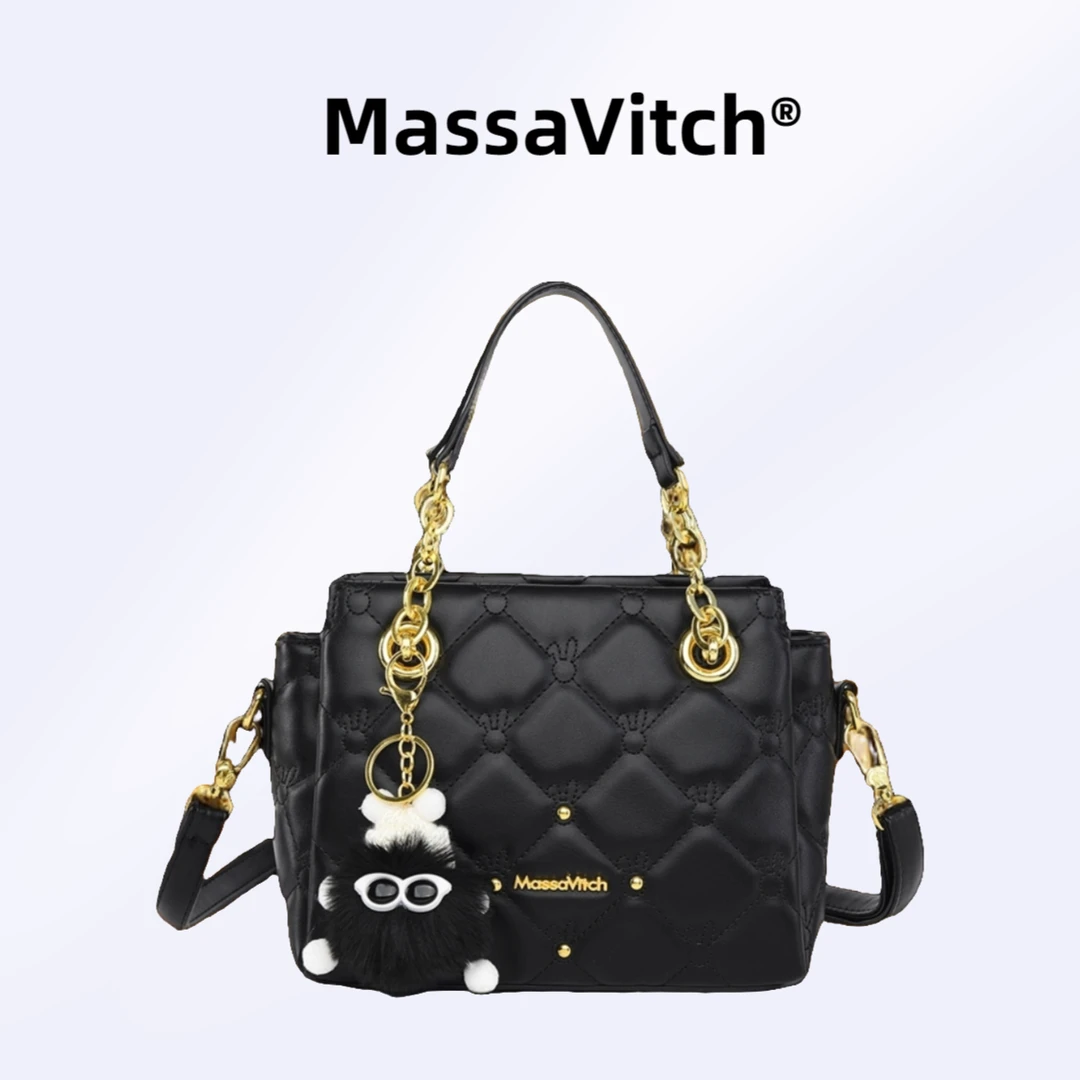 新款上新多层空间大容量手提包小香风单肩斜挎小方包女士