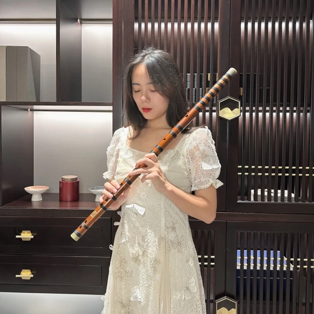 甜竹笛【藏品】演奏级苦竹笛，手工制作调音，高端定制笛［尊享］